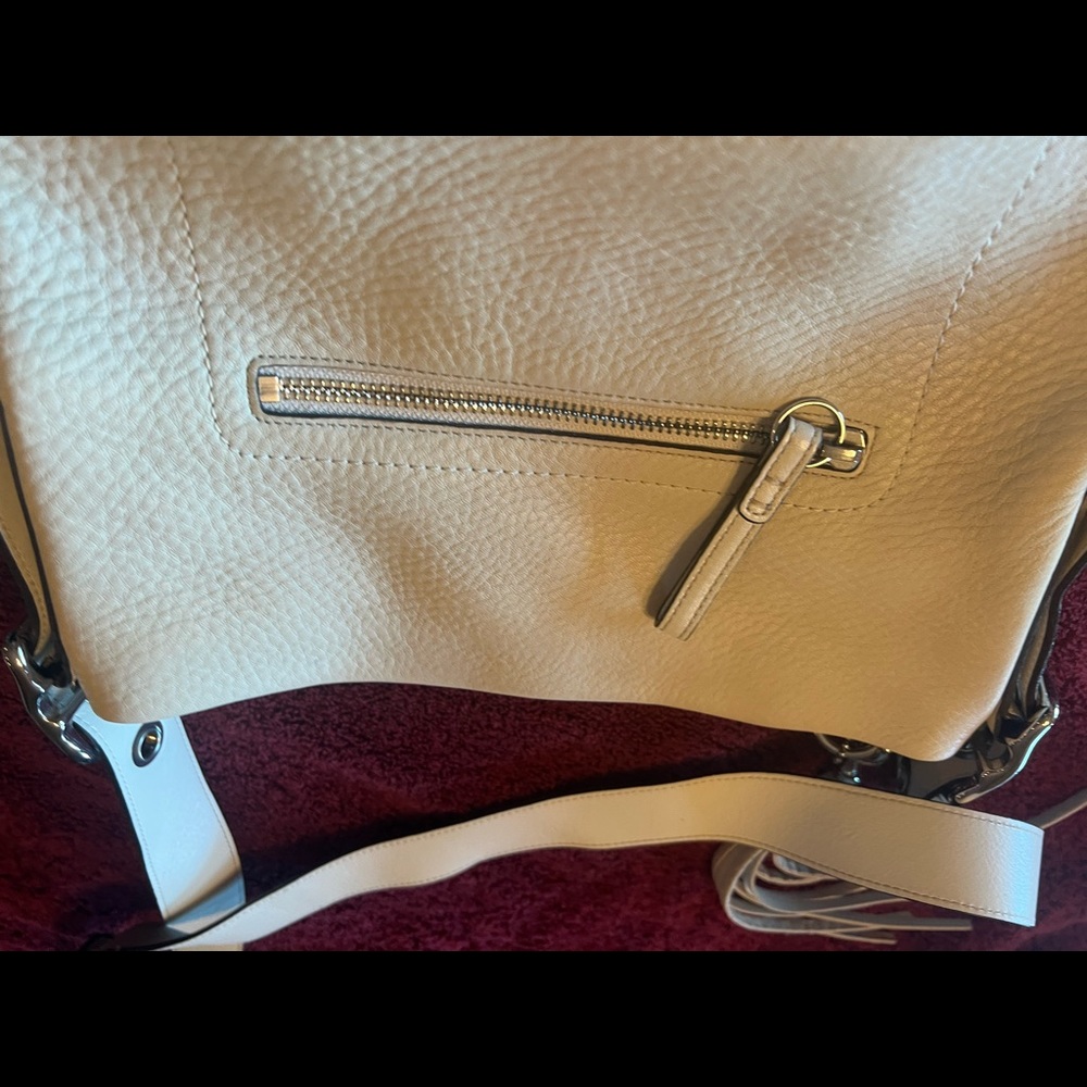Coach Cream Soft leather Crossbody - Picture 9 of 10